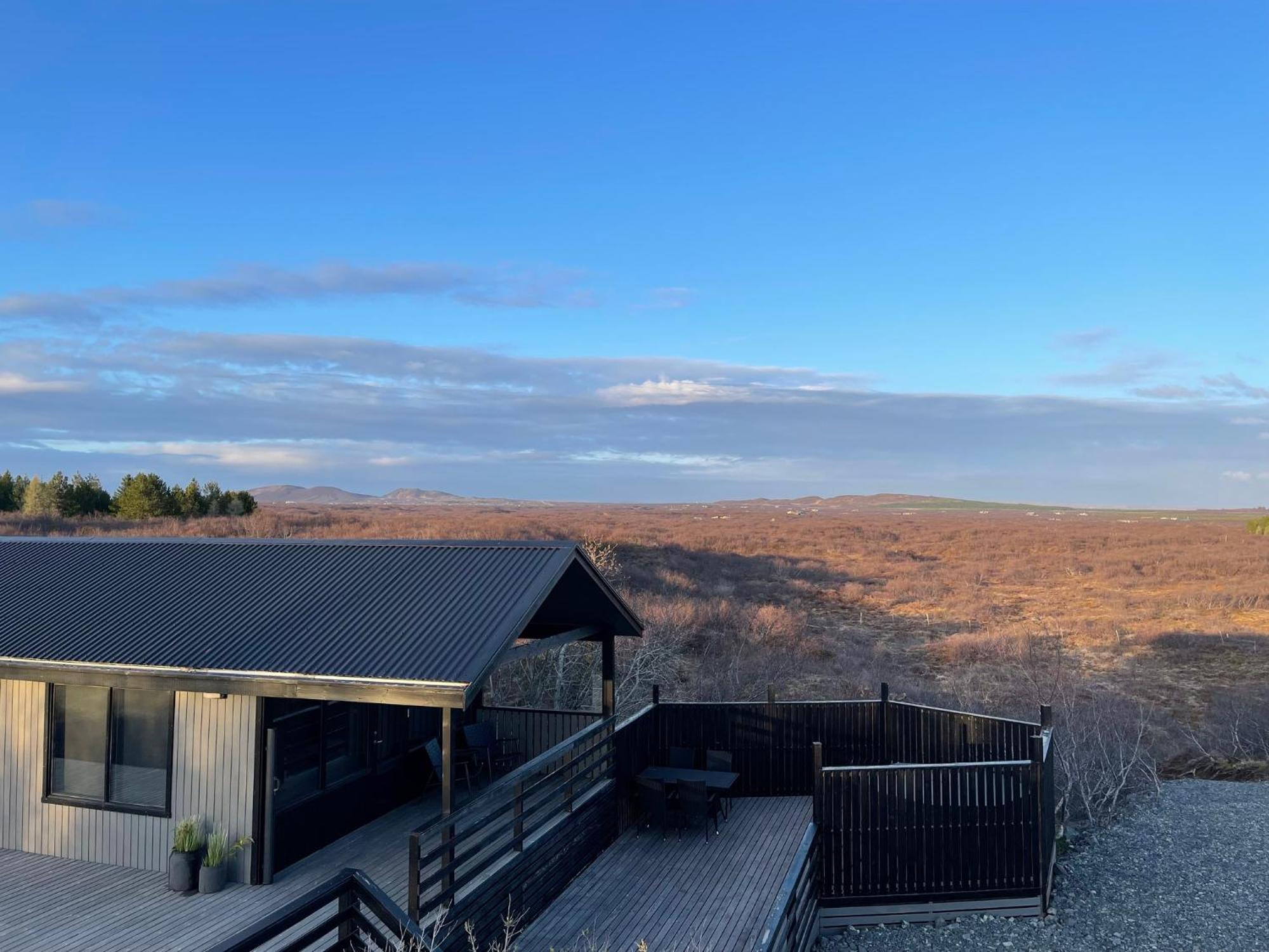 Cozy 3Br Summerhouse With Hot Tub In South Iceland Selfoss Exterior foto