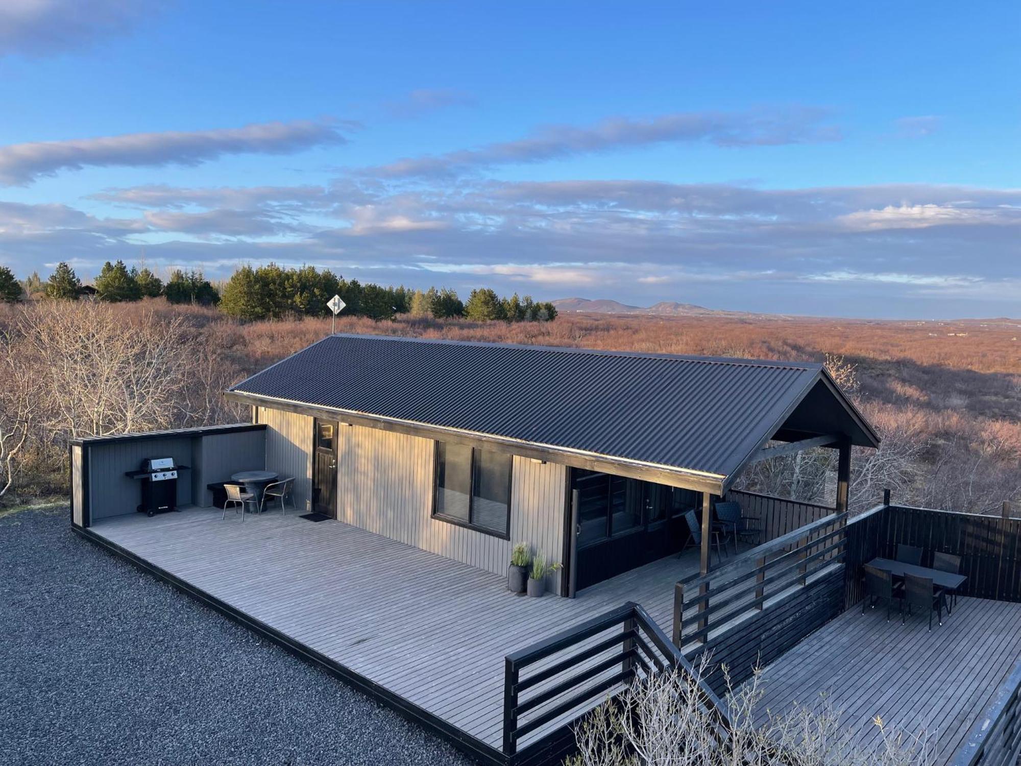 Cozy 3Br Summerhouse With Hot Tub In South Iceland Selfoss Exterior foto