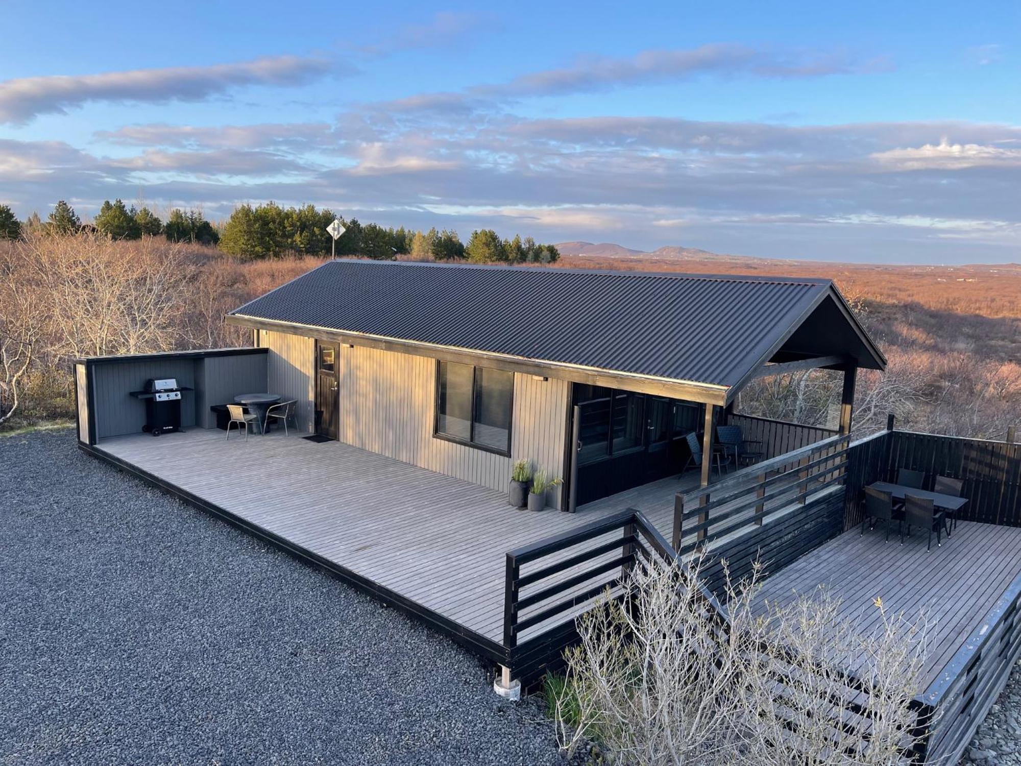 Cozy 3Br Summerhouse With Hot Tub In South Iceland Selfoss Exterior foto